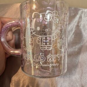 Hello Kitty cafe mug 50th anniversary